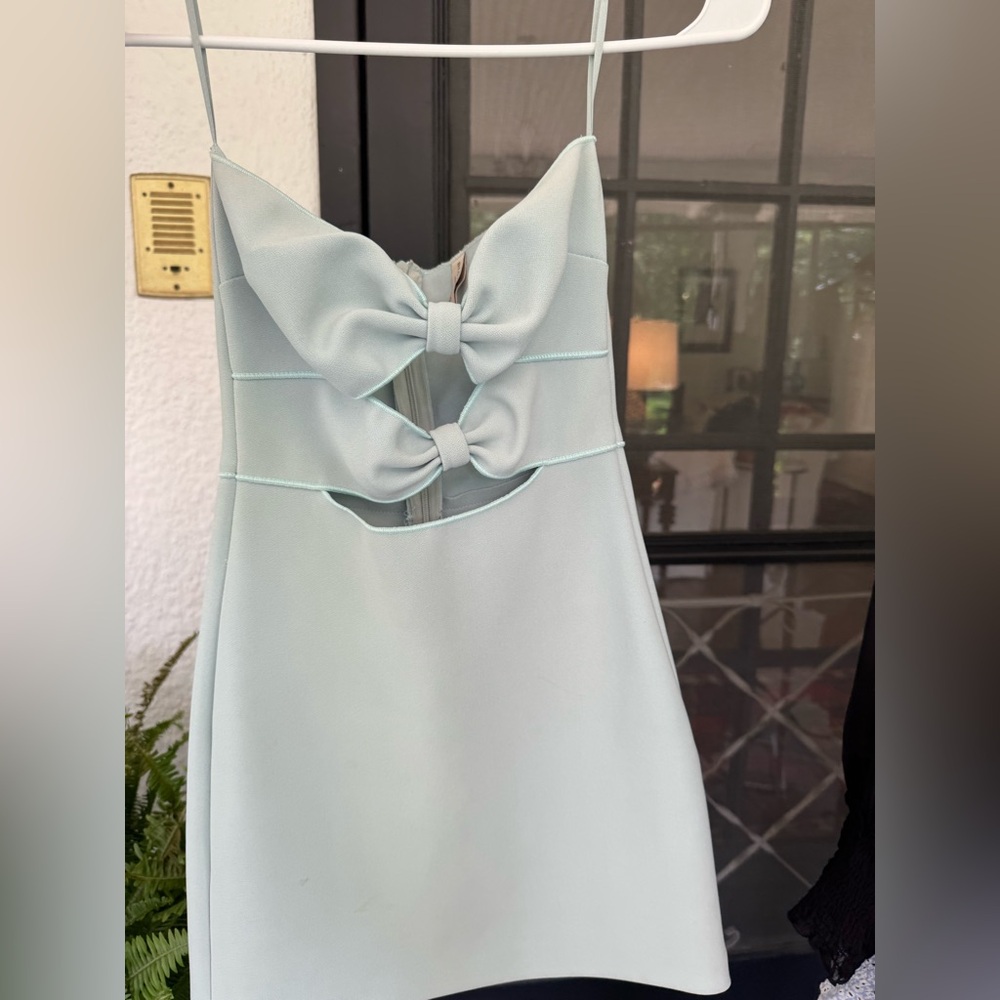 Bec + Bridge Soft Blue Dress